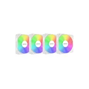 RAIDMAX 4x 120mm White Infinity ARGB, NVX120FWDC4