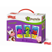 Daleč daleč dežela Puzzle Trinity Groups 8 slik