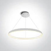 VISEČA LED SVETILKA 40W/2250lm/3000K/230V/fi.700mm/IP20/BELA DM63050/W
