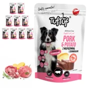 Tuff Stuff mokra hrana za pse, vrečka s svinjino in krompirjem 10 x 300 g, kosilo