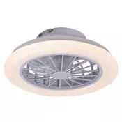 Rabalux 71348-LED Prigušivo stropno svjetlo s ventilatorom LED/24W/230V 3000-6500K + daljinski upravljač