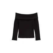WE Fashion Majica črna