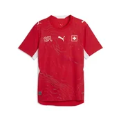 PUMA Switzerland 2026 Authentic Home Jersey Men, Football, Red/White, L