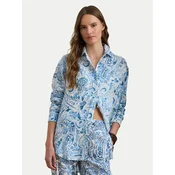 Lauren Ralph Lauren WOVEN-SPORT SHIRT-SHIRT Modra
