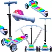 Platforma za ravnotežu skutera na tri kotača lumiride LED 7 boja / 20 programa - plava