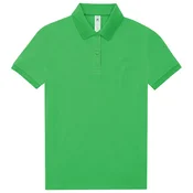 MAJICA KRATKI RUKAVI B&C MYPOLO180 WOMEN 180G SVIJETLO ZELENA M