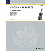 CHOPIN/SARASATE:2 NOCTURNES OP.9/2 OP.27/2 VIOLIN AND PIANO