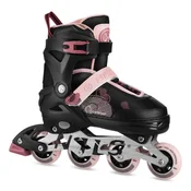 Nils Extreme kolečkove brusle NA13808 růžové velikost M(34-37)