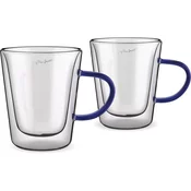 Lamart LT9119 2-delni set kozarcev Tea Vaso, 300ml, modri