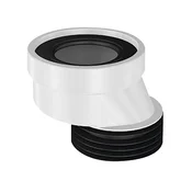 Bruckner WC manšeta ekscentrična 40mm, trda plastika, Bruckner