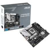 ASUS PRIME B760M-A WIFI D4 LGA1700 mATX MB - Intel B760 4xDIMM DDR4 2xM.2 4xSATA PCIe 4.0 2.5Gb Ethernet WiFi 6 + Bluetooth 1xDisplayPort 2xHDMI with Aura Sync support - 90MB1CX0-M1EAY0