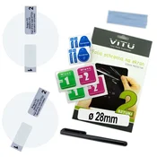 shumee 2x Zaščitna folija za kolo pametne ure 28 mm 2,8 cm 1,1 ORIGINAL VITU