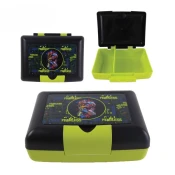 S-Cool Kutija za užinu za decu SC3115, 17.5x13.6cm, 900ml, Crno-žuta