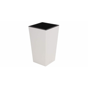 Plastkon Multipack 3ks Elise Mat dekorativni lonček bele barve 15 cm
