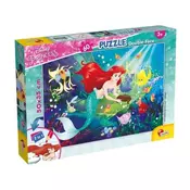 LISCIANI Puzzle Mala Sirena 2u1 složi I oboji 60 delova