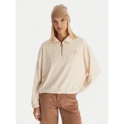 Billabong Majica dugih rukava Coffee Time EBJKT00115 Écru Regular Fit