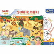 Trefl Puzzle ies in the zoo super maxi 24 kosov - obojestransko