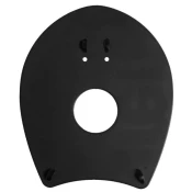 Arena elite hand paddle 2 black/white l