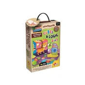 LISCIANI Montessori Wood logika i kocke 2u1, 48 dijelova 96879