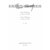 KRENKE:FOUR PIECES OP.193 FOR OBOE AND PIANO