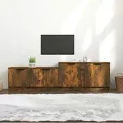 Vidaxl vidaXL TV stojalo dimljeno hrastovo 158,5 x 36 x 45 cm