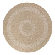 Bež okrogla zunanja preproga o 160 cm Comilla – Ayyildiz Carpets