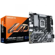 Gigabyte GIGABYTE B860M D3HP matična plošča, mATX, LGA 1851, DDR5, 2x PCIe 4.0 M.2