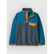 Patagonia Lw Synch Snap Kids Sweater summit blue