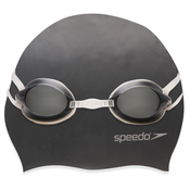 Dječji set za plivanje Speedo - Kapa i naočale, crne