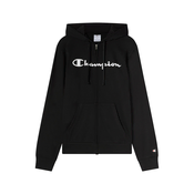 Champion Authentic Athletic Apparel Jopa na zadrgo črna/bela