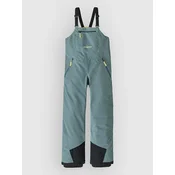 Patagonia Powder Town Kids Bib Pants blue sage