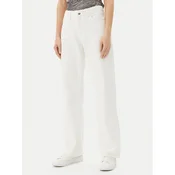 Vila Jeans hlače Palma 14105535 Bela Wide Leg