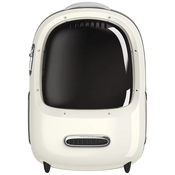 Pet Travel Backpack PetKit Breezy 2, Cream White (6975069300863)