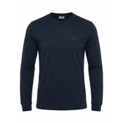 DIESEL Majica T-DIEGO-LONG-A-R-HD-NEW mornarska