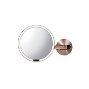 SimpleHuman ST3018 20cm senzorsko kupaonsko ogledalo 5x povećanje, rose gold