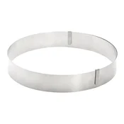 Expandable ring for tarts, 16-36 cm, stainless steel - de Buyer bran