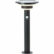 Brilliant - LED Solarna svetilka s senzorjem GARVINA LED/3W/3,7V 45 cm IP44 črna