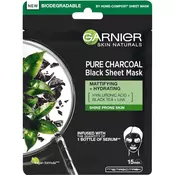 Garnier Skin Naturals Tissue Mask Pure Charcoal Maska za lice