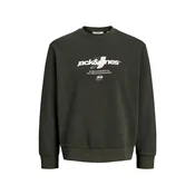 Jack & Jones Junior Majica Club Branding temno siva