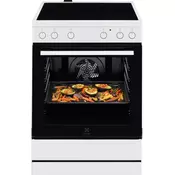 Electrolux staklokeramički štednjak LKR62001CW
