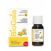 BioGaia Protectis baby kapljice z vitaminom D, 10 ml