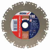 Večnamenski 125mm rezalni list za kotni brusilnik | DEDRA - Dedra