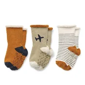Liewood baby sokne 3 pcs Eloy, Gone flying mix
