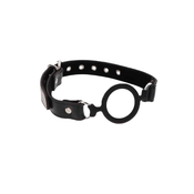 Taboom Open Ring Gag Black - prsten za usta