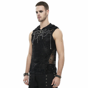 TOP moška - Necrosis Punk Tank Top With Chains - DEVIL FASHION - TT201