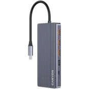 CANYON DS-16 - Hub 13v1, 4k, USB-C, siva - CNS-TDS16
