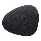 LINDDNA Podstavek za kozarec, dolžina: 110 mm, širina: 130 mm, Curve, Serene, Black