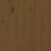 Okvir za krevet od masivne borovine boja meda 200 x 200 cm