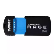 USB Flash 32GB Patriot Supersonic Rage 3.0 PEF32GSRUSB Black