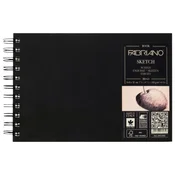 Blok sketch book spirala 21x14,8cm 80L 110g Fabriano